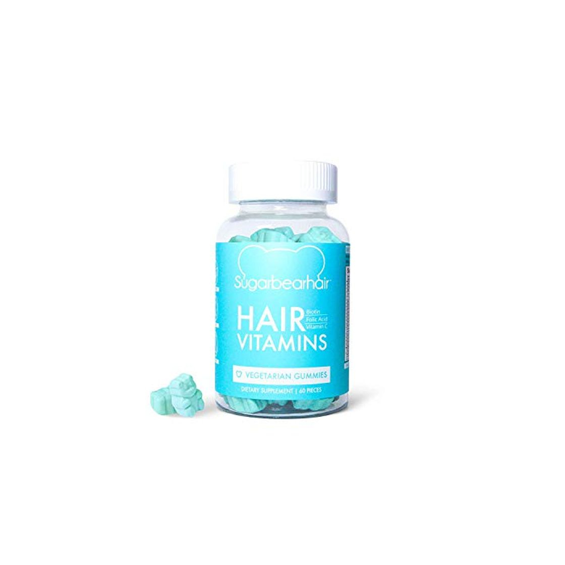 Social sugarbearhair Vitamine, 60 Conte