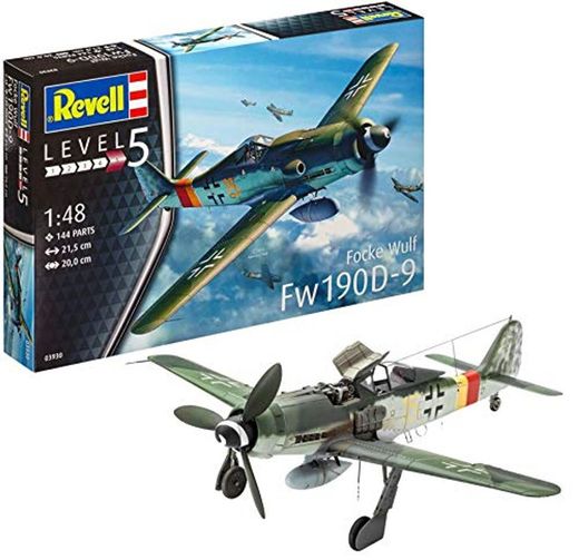 Revell Focke Wulf Fw190 D-9, Kit de Modelo, Escala 1: 48