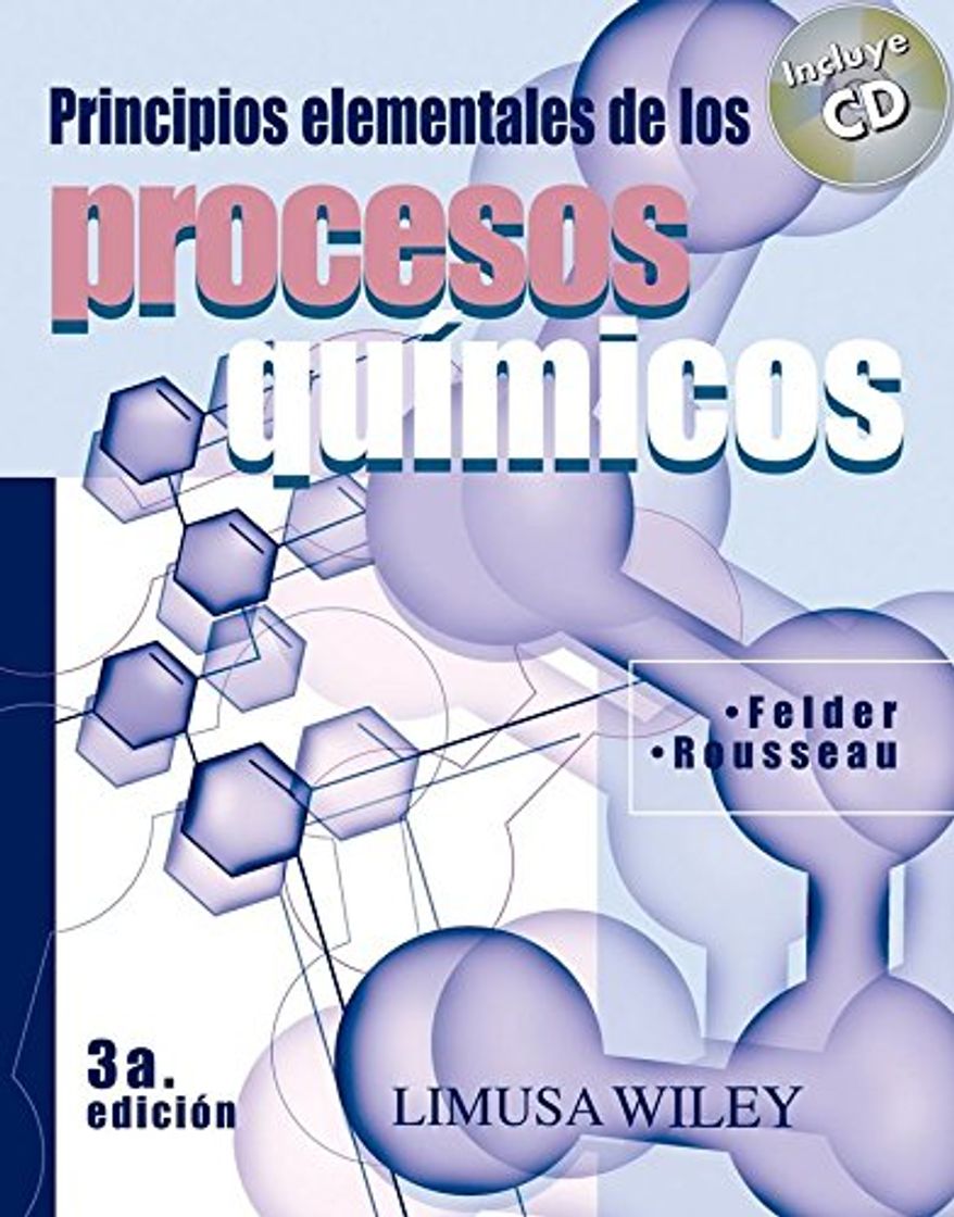 Book Principios elementales de los procesos Quimicos