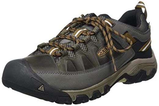 Keen Targhee III Waterproof, Zapatos de Low Rise Senderismo para Hombre, Negro