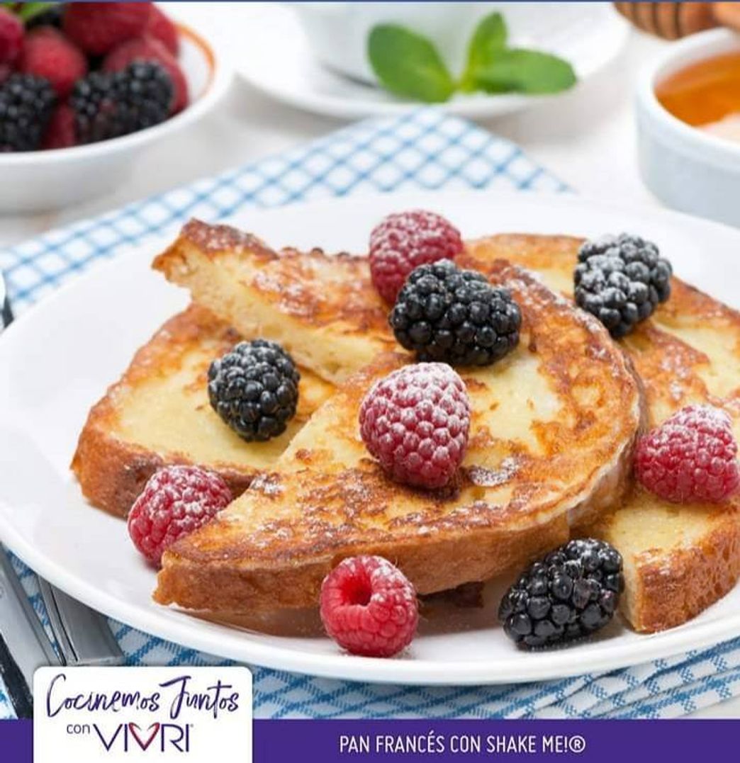 Pan francés con shake me!