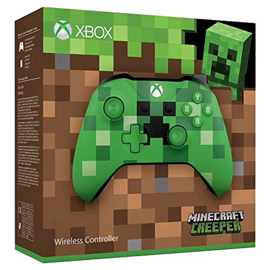 Electronic Microsoft - Mando Inalámbrico: Edición Limitada Minecraft Creeper