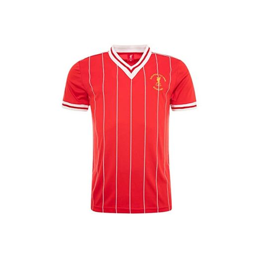 Liverpool FC Camiseta LFC Adultos Retro 1984 Rome Oficial