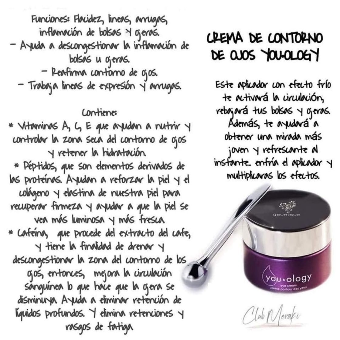 Fashion NUEVA crema para contorno de ojos