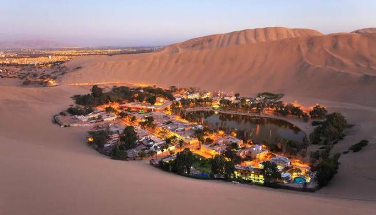 Lugar Huacachina Ica