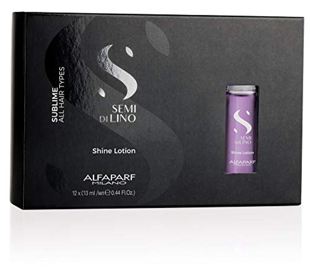 Moda ALFAPARF Sublime Semi DI Lino Shine Lotion 156ML Unisex Adulto