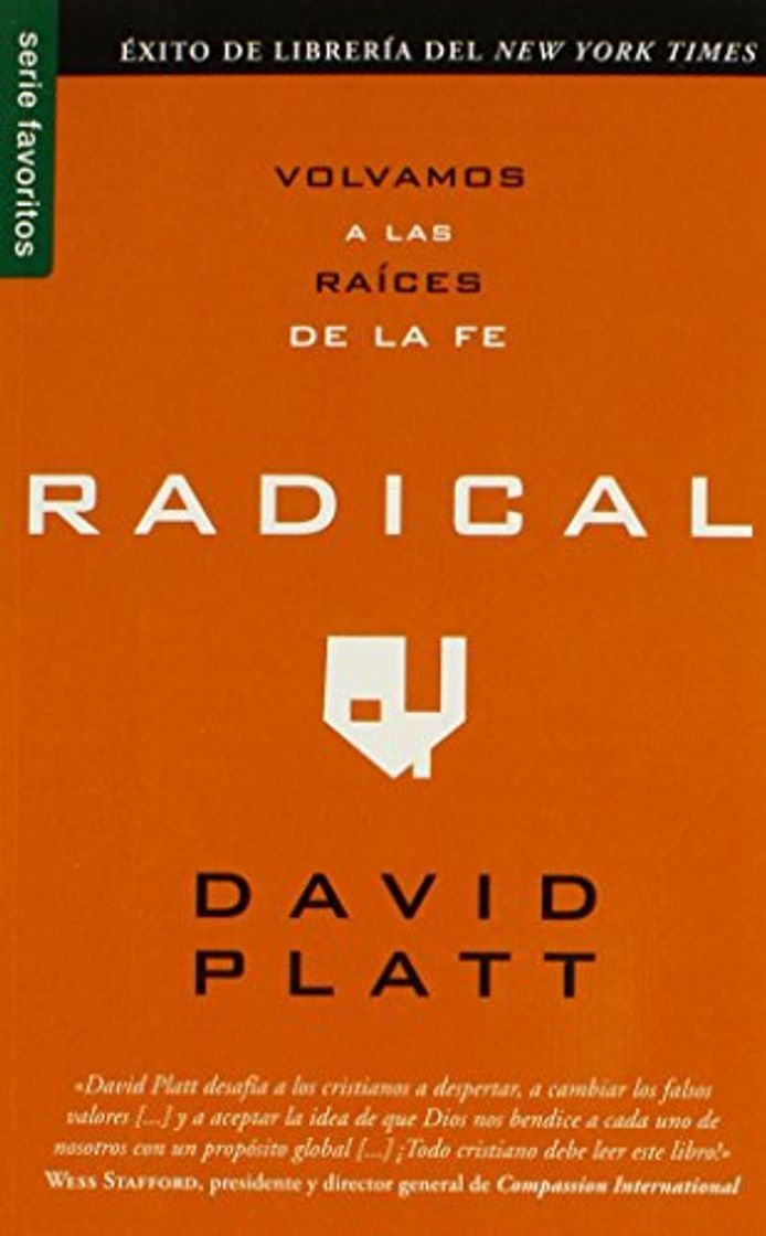 Libro Radical: Volvamos A las Raices de la Fe