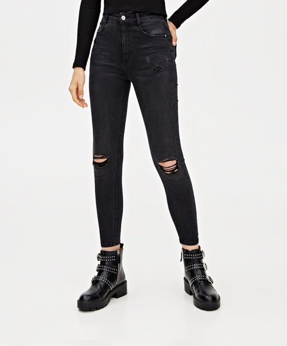 Fashion Black skinny jeans