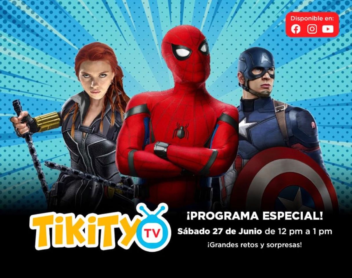 Moda Los súper héroes están en Tikity Tok