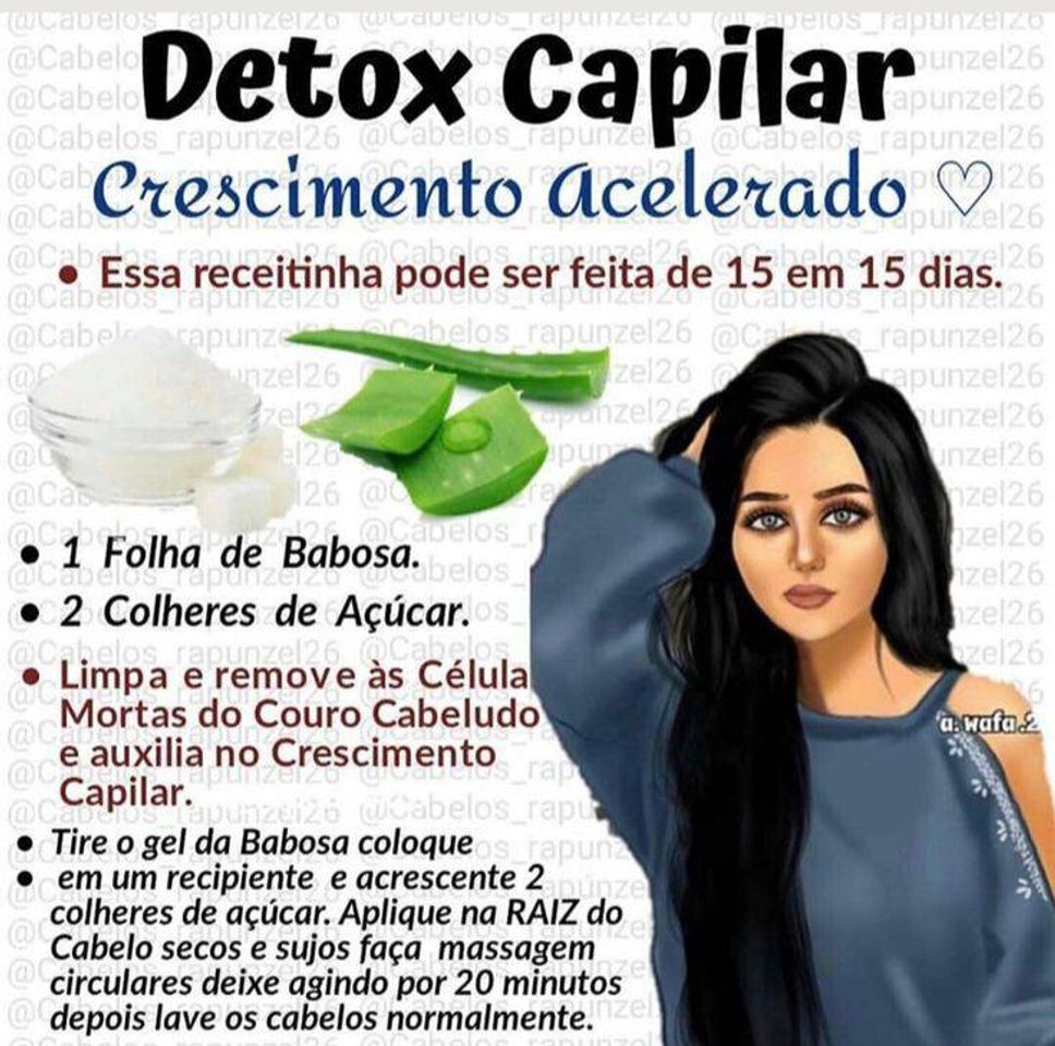 Fashion Detox capilar para fazer 15 e 15 dias!...