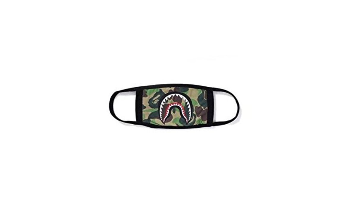 Producto dasuke Fashion a baño ape tiburón Bape negro máscara camuflaje mouth-muffle Bape