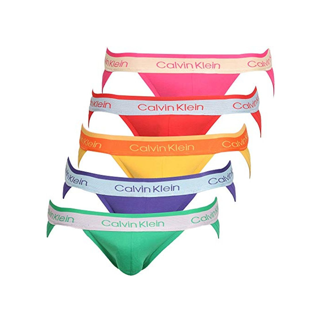 Product Calvin Klein Jock Strap 5pk Bóxer, Rosa