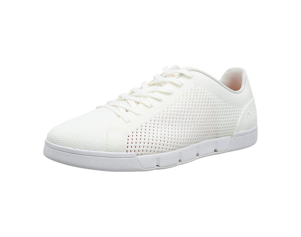 Social SWIMS Breeze Tennis Knit, Zapatillas para Hombre, Blanco