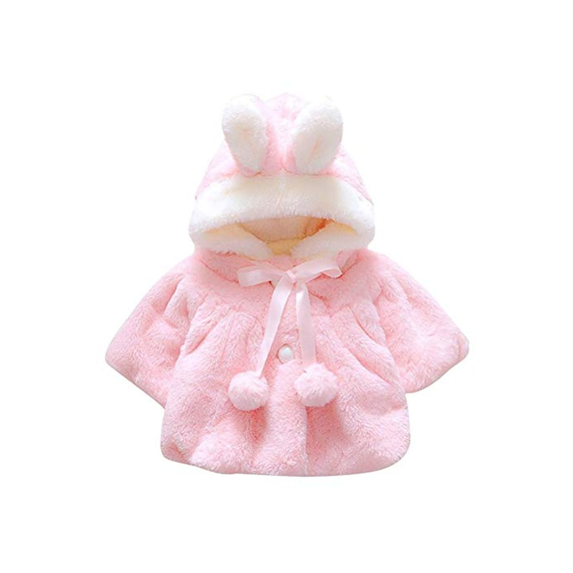 Social EDOTON Abrigos Bebé, Niña Infant Ropa Otoño Invierno Chaqueta con Oreja de