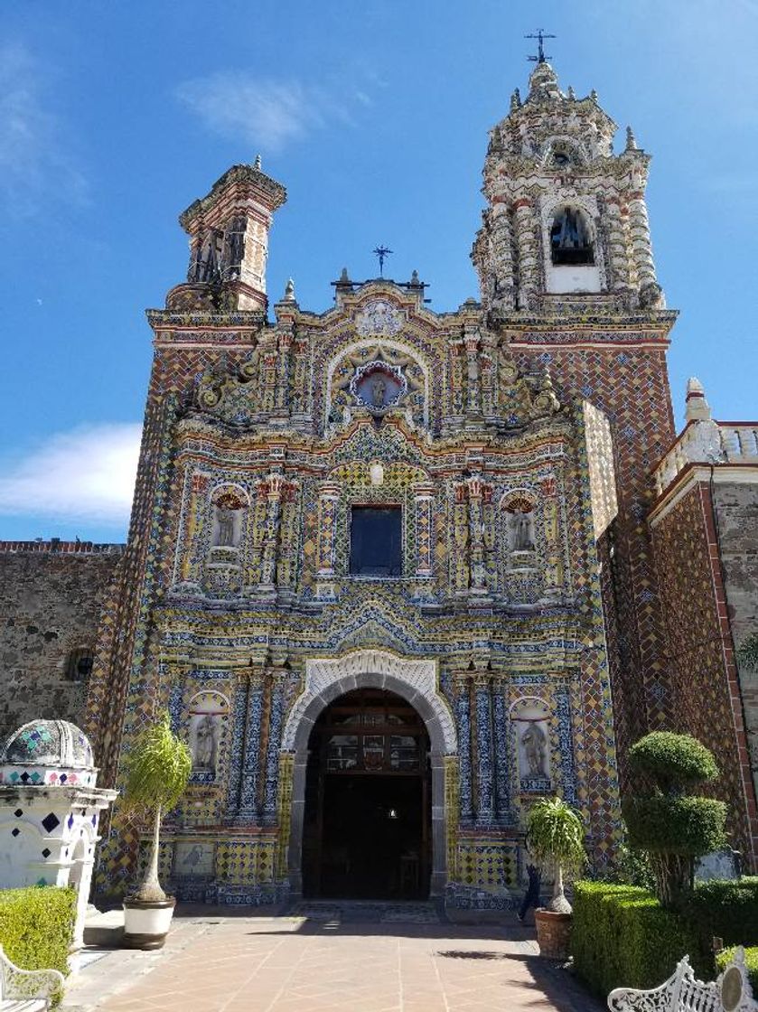 Lugar Templo de San Francisco Acatepec