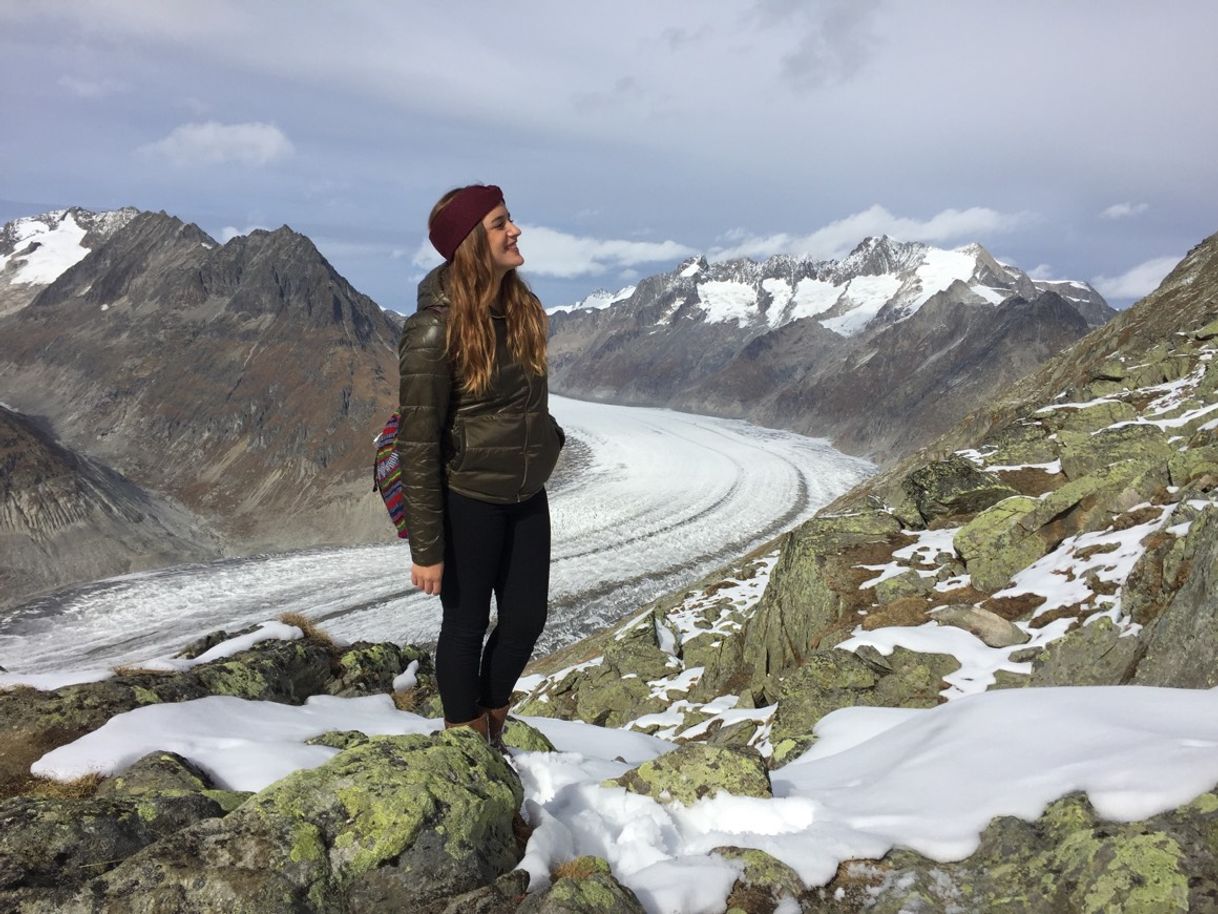 Place Aletsch Glacier