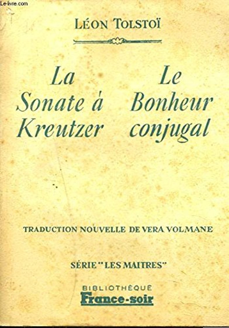 Books ¨LA SONATE A KREUZER