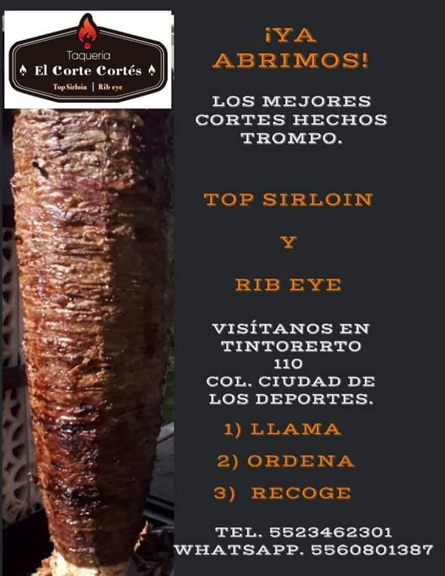 Restaurantes El Corte cortes 