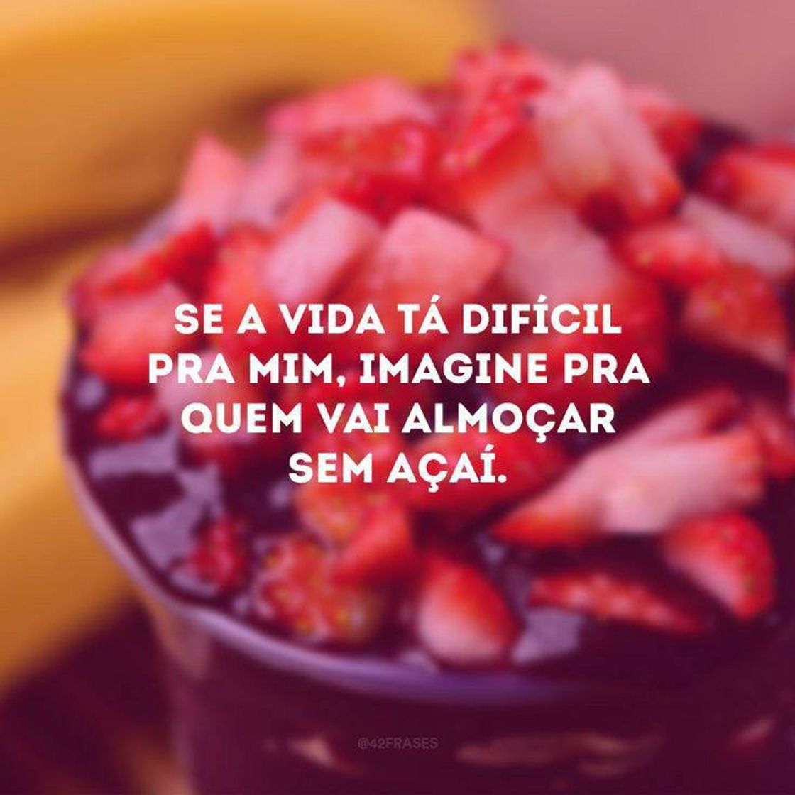 Fashion Vida sem açaí não é vida