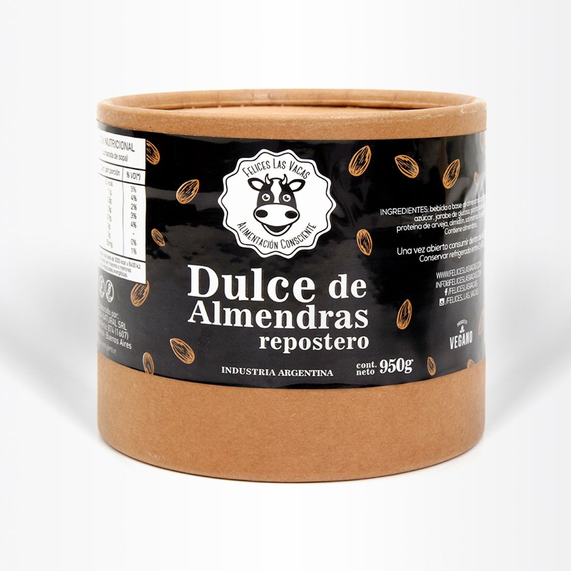 Productos Dulce de almendras felices las vacas