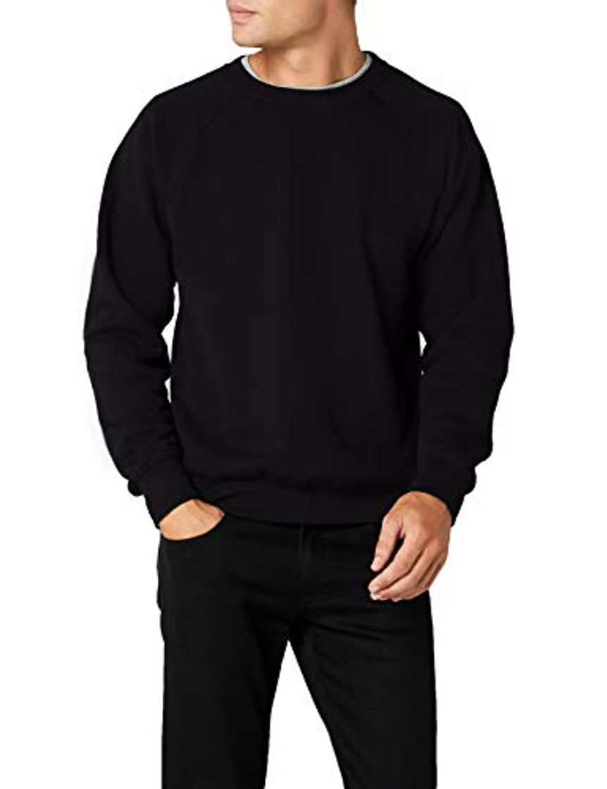 Fitness Fruit Of The Loom 62-216-0, Sudadera Para Hombre, Negro