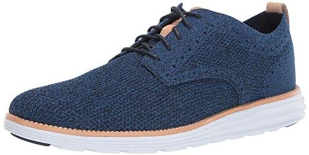 Social Cole Haan Originalgrand Stitchlite Plain Oxford, Zapatillas para Hombre, Azul