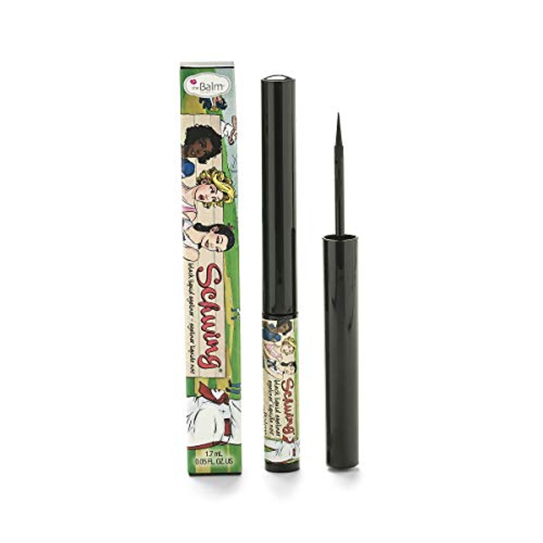 Place The Balm Eyeliner Schwing Matte Black Matowy Eyeliner w płynie