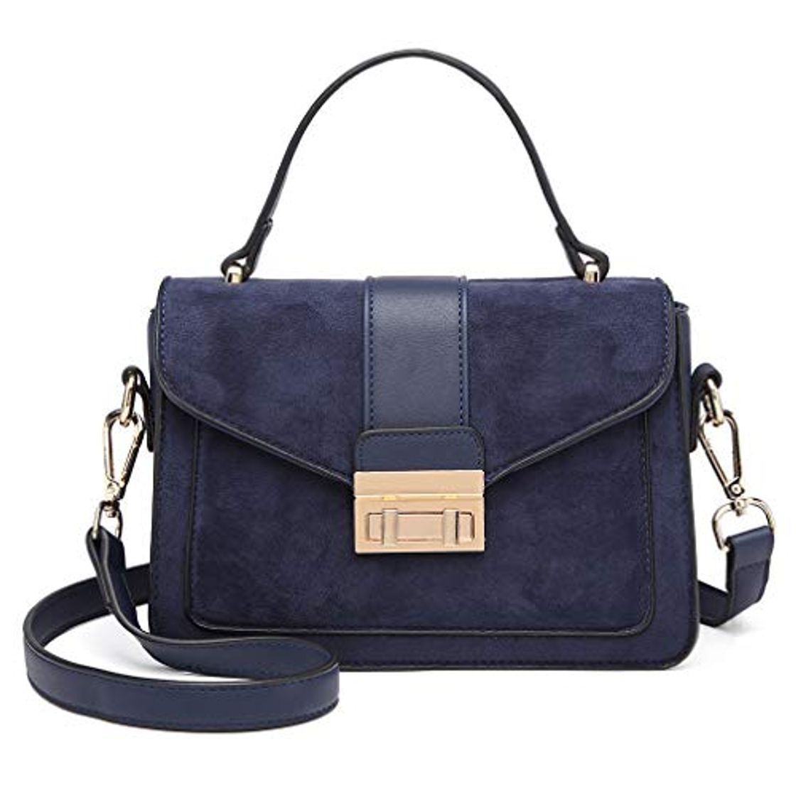 Social Miss Lulu Bolsos de Mujer Bolsos de Cuero PU Bandolera de Elegante y Moderna