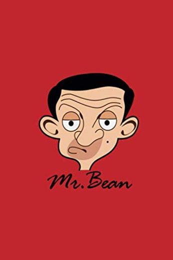 Mr Bean: Blank Lined Notebook , Writing Diary for Kids Ages 3-6