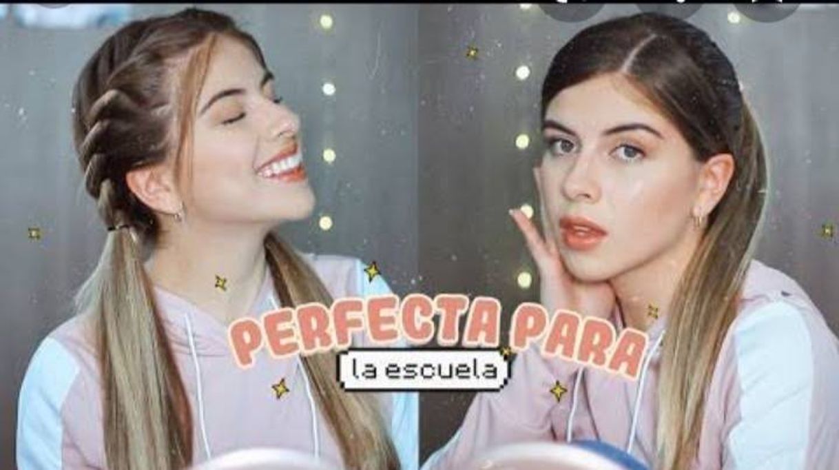 Fashion Peinados FÁCILES para la ESCUELA + Makeup| Camila Dust 