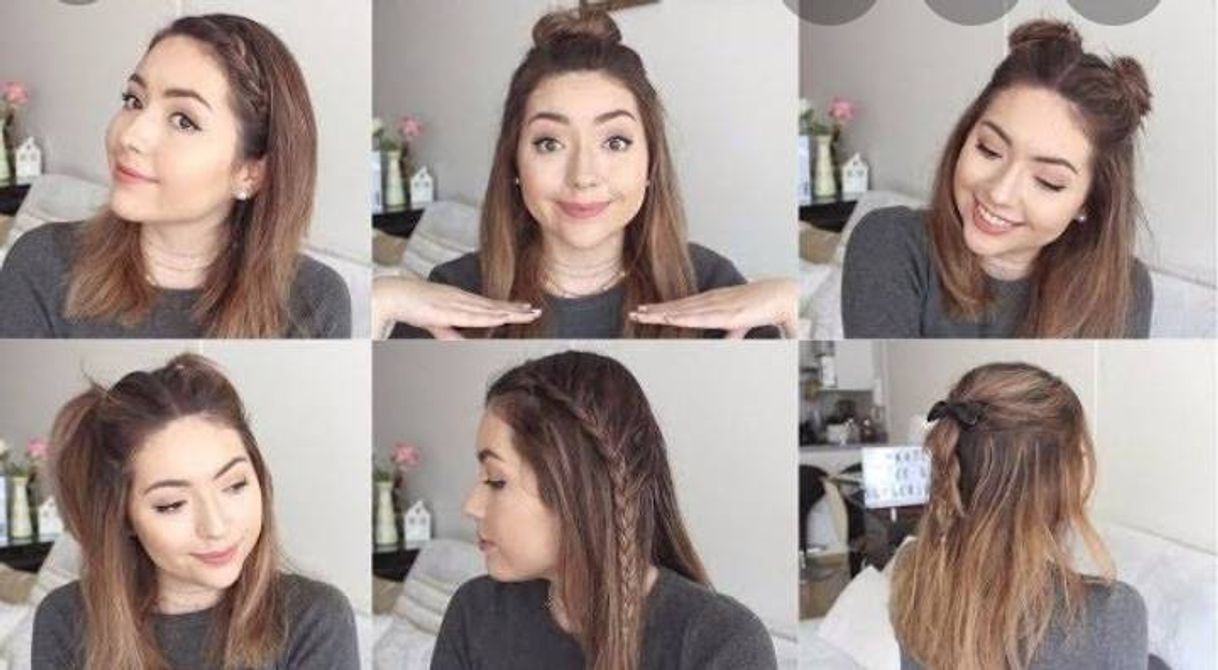 Fashion PEINADOS FÁCILES para CABELLO CORTO  YouTube