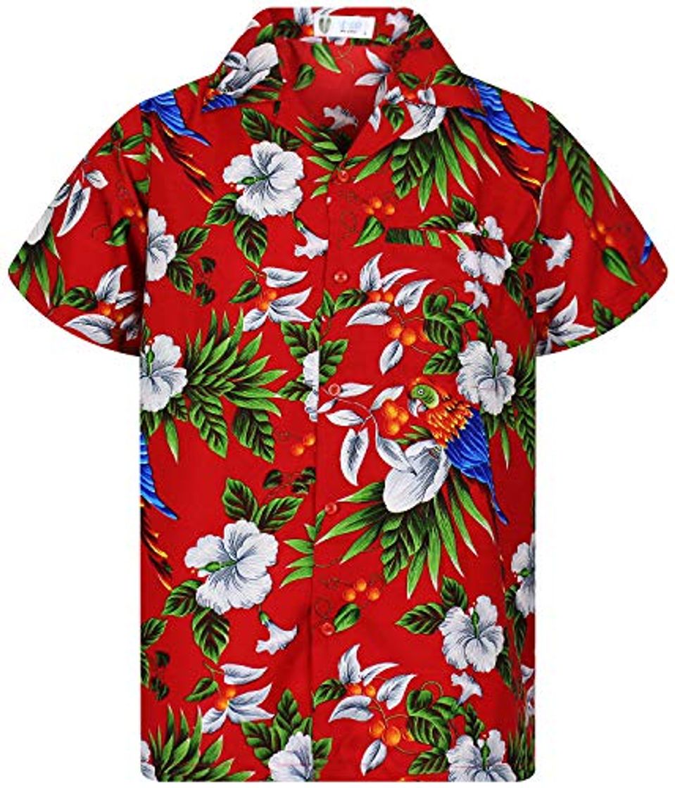 Fashion V.H.O. Funky Camisa Hawaiana