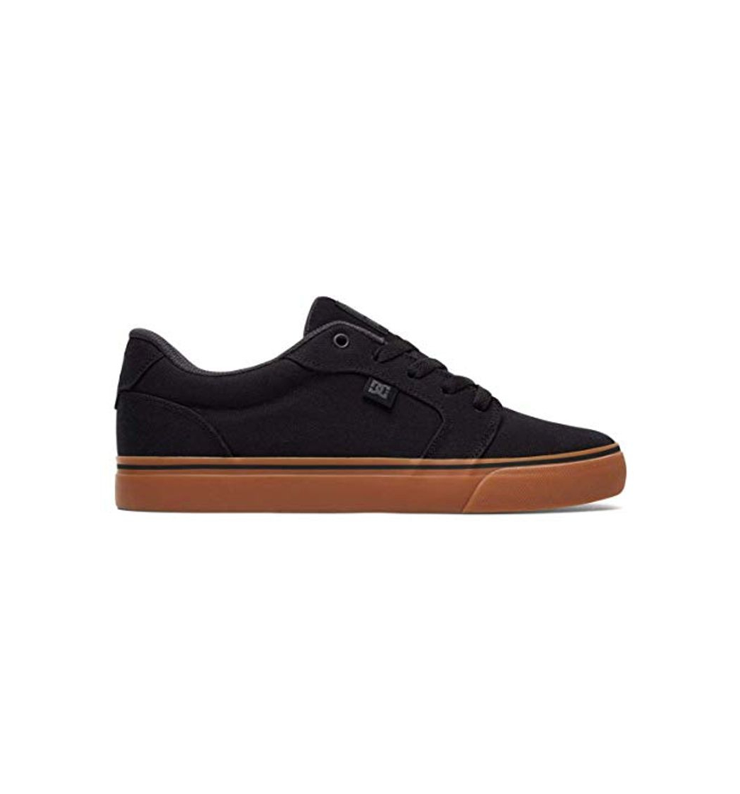 Moda DC Shoes Anvil, Zapatillas para Hombre, Black