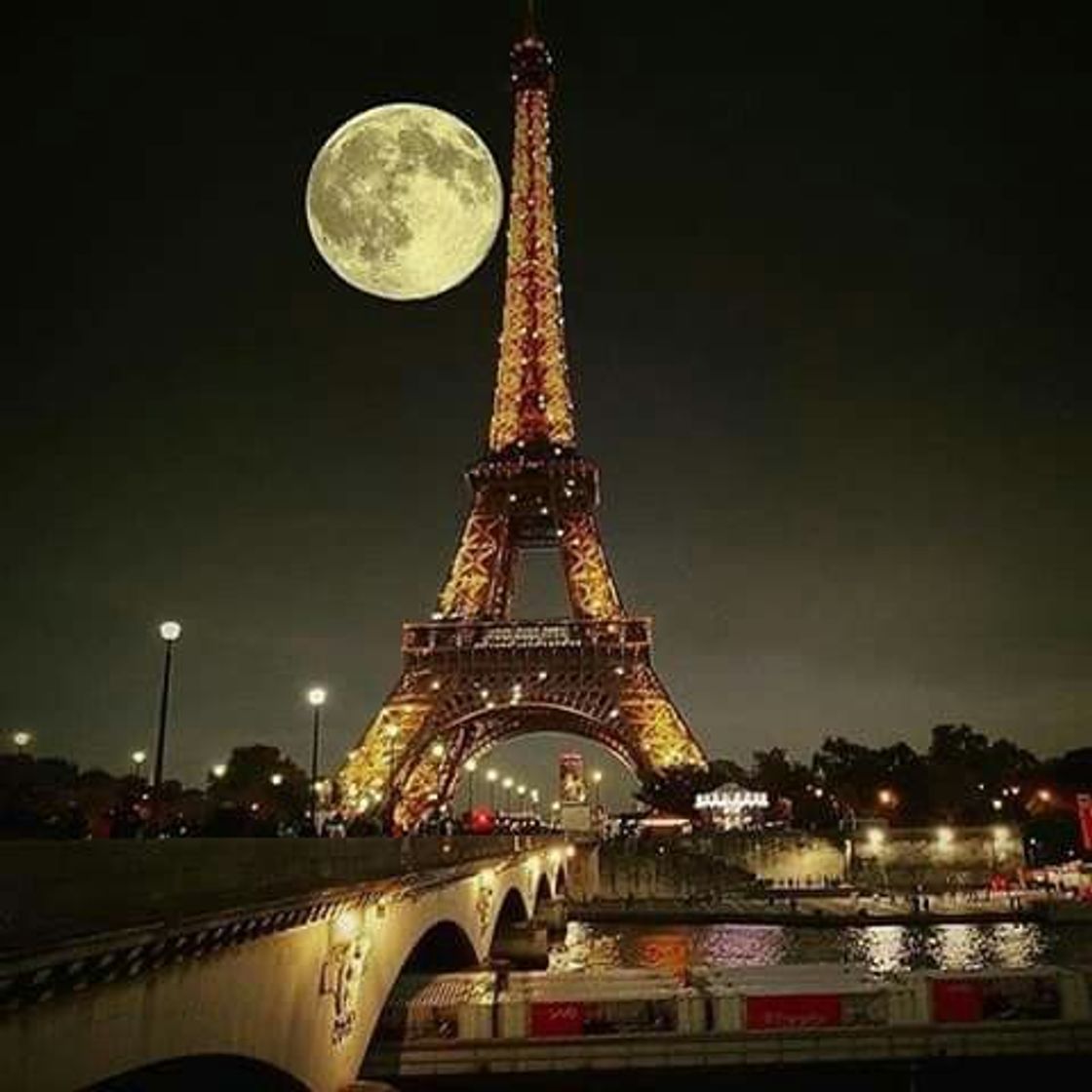 Lugar Torre Eiffel, París Francia