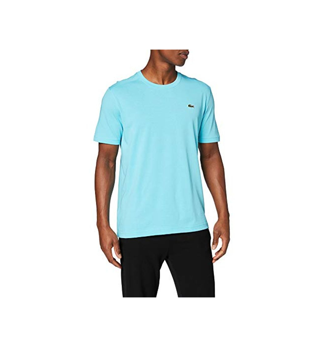 Moda Lacoste Sport Th7618 Camiseta, Azul