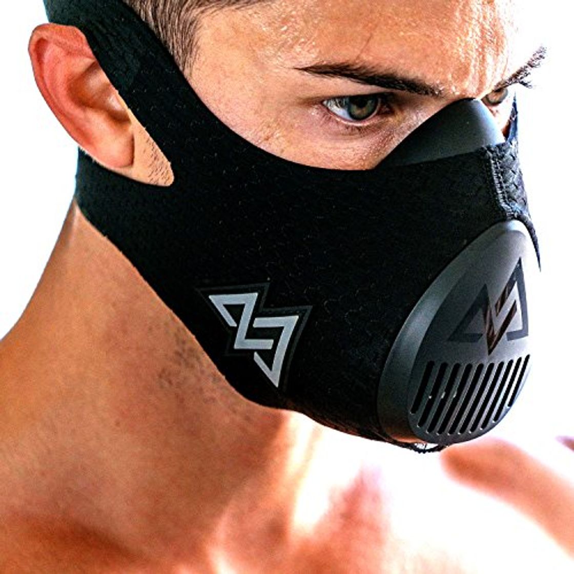 Product TRAININGMASK Trainin gmask Entrenamiento Mask 3.0 Entrenamiento Máscara, Unisex, Training Mask 3.0, Negro,