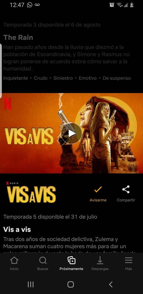 Serie Vis a Vis: El Oasis