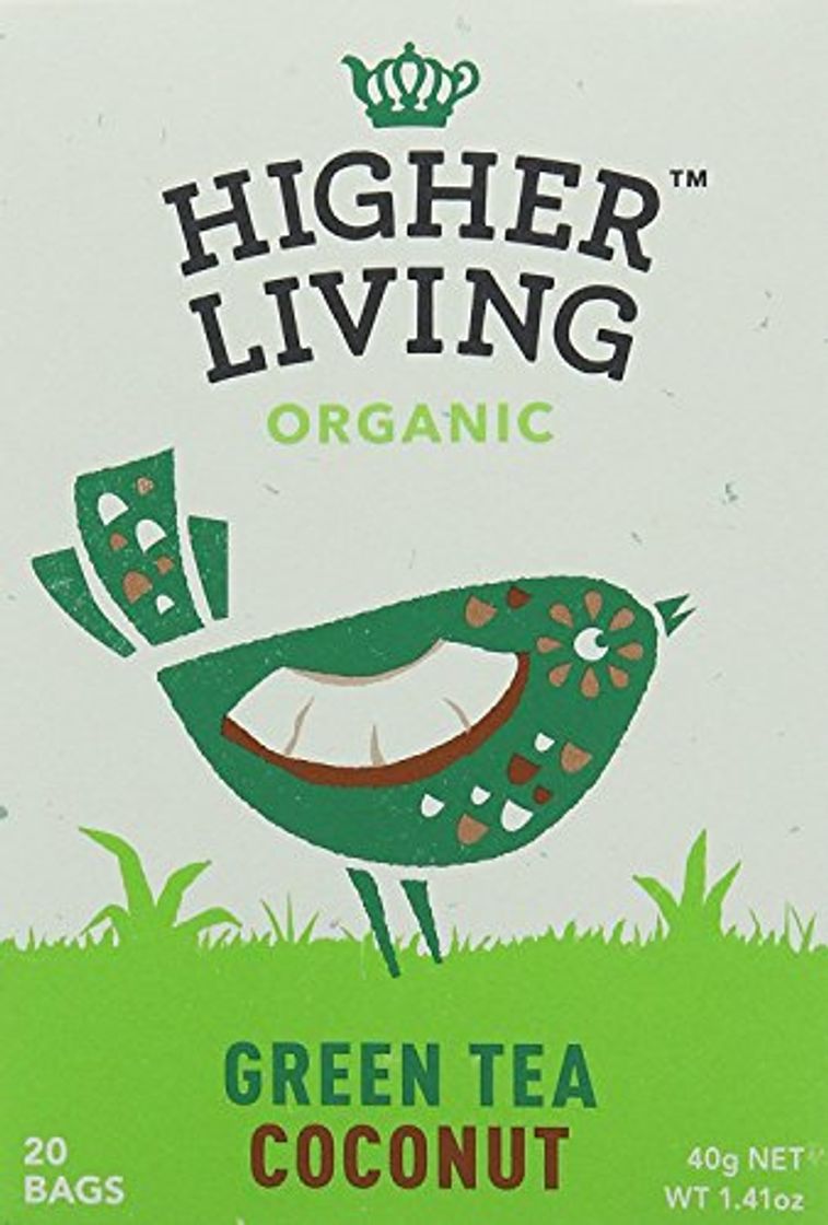 Product HIGHER LIVING Thé vert Noix de coco