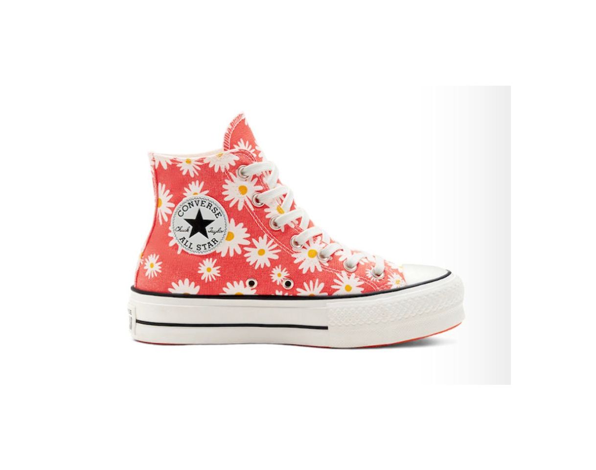 Product Camp Daisies Platform Chuck Taylor All Star High Top para mujer