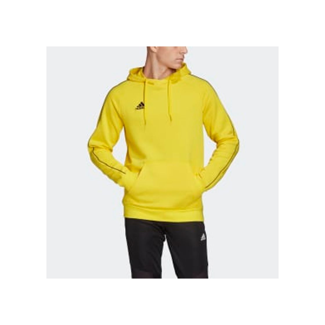 Moda adidas Core 18 Hoody Sudadera con Capucha, Hombre, Yellow