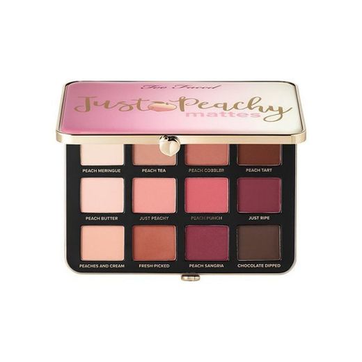 Paleta de sombras de ojos de terciopelo mate Just Peachy