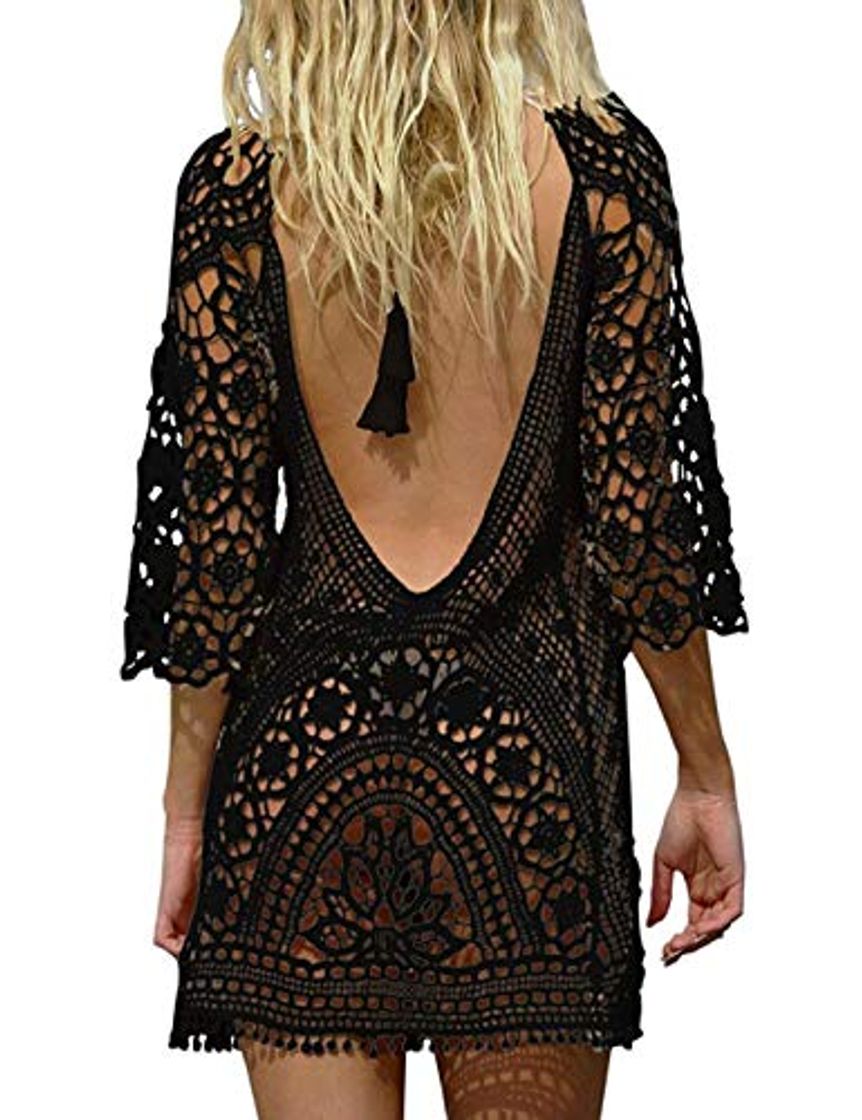 Social heekpek Mujer Pareos Playa Traje de Baño Vestido de la Playa Bikini