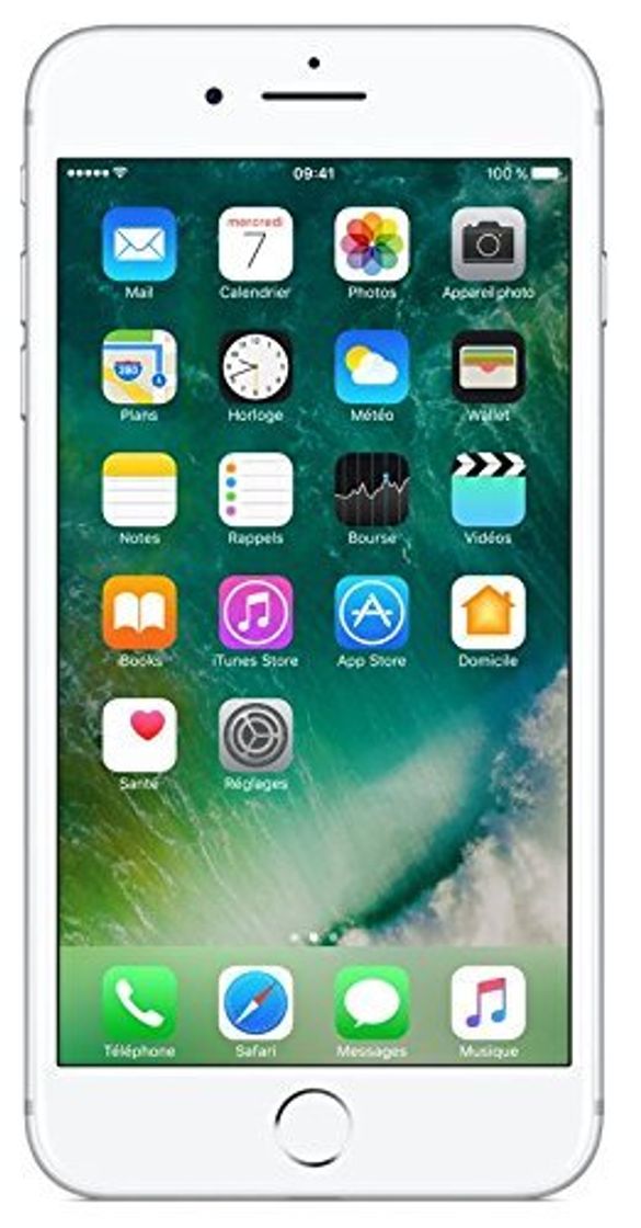 Electrónica Apple iPhone 7 Plus Smartphone Libre Plata 128GB