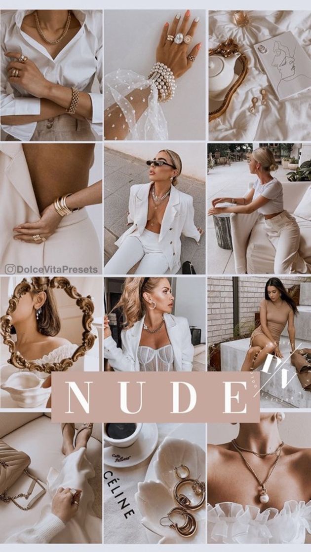 Moda cor nude 