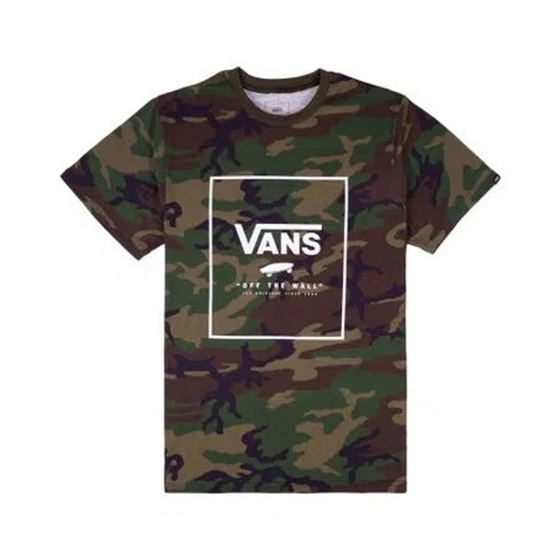 Social Camiseta Vans Print Box Camuflada G
