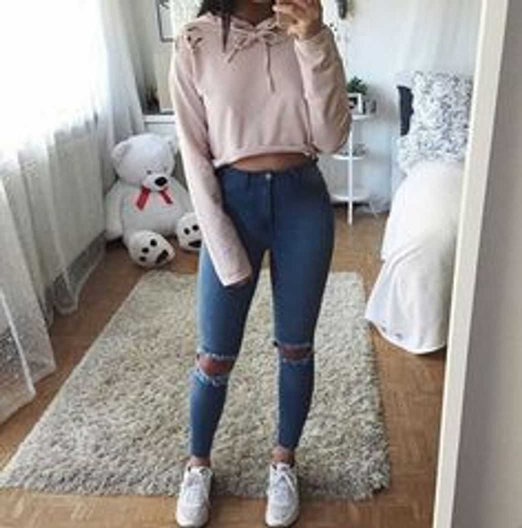 Social Outfit London - Pantalones vaqueros para mujer de talle alto