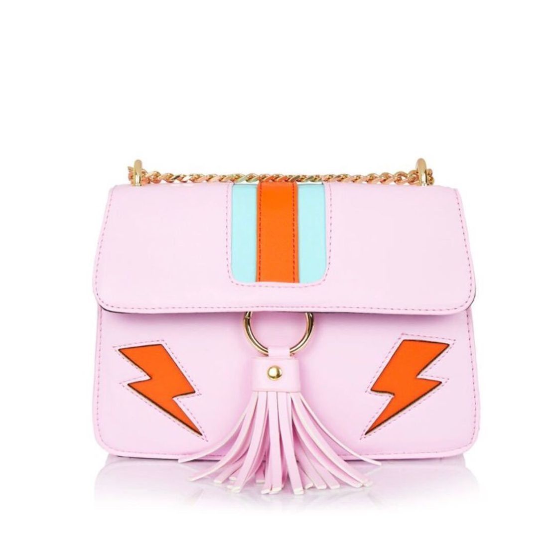 Moda PINK LIGHTNING LAURELI CROSS BODY BAG