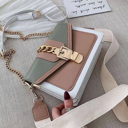 $46.99
Contrast color Leather Crossbody Bags For Women 2019 