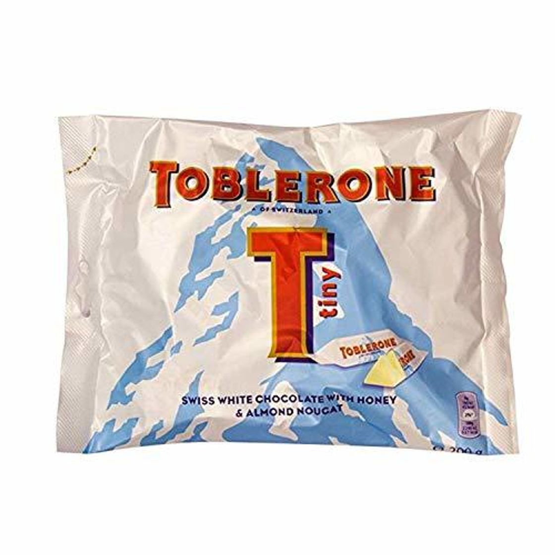 Producto Toblerone chocolate blanco Minis