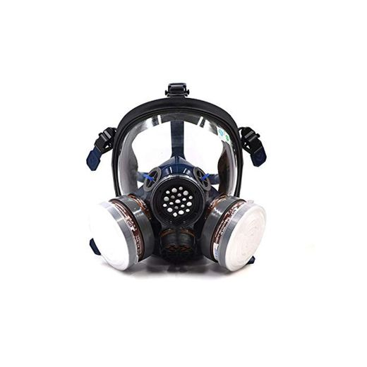 Máscara respiratoria integral ST-S100-3 para gases con doble filtro de aire para